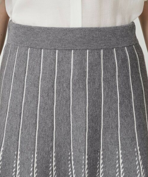 COUP DE CHANCE / クードシャンス スカート | 【手洗い可】ニットフレアスカート | 詳細16