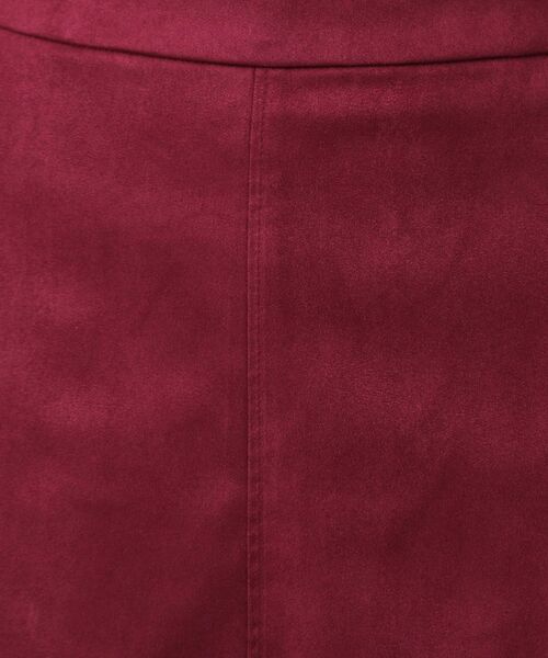COUP DE CHANCE / クードシャンス スカート | 【手洗い可／日本製／セットアップ可】スェード調素材フレアスカート | 詳細12