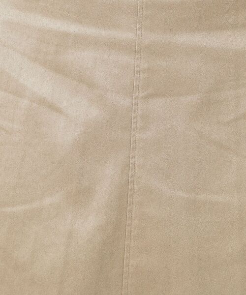 COUP DE CHANCE / クードシャンス スカート | 【手洗い可／日本製／セットアップ可】スェード調素材フレアスカート | 詳細20