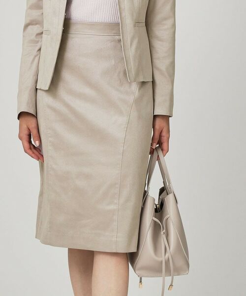 COUP DE CHANCE / クードシャンス ミニ・ひざ丈スカート | 【手洗い可/日本製/スーツ可】タイトシルエットのスカート | 詳細1