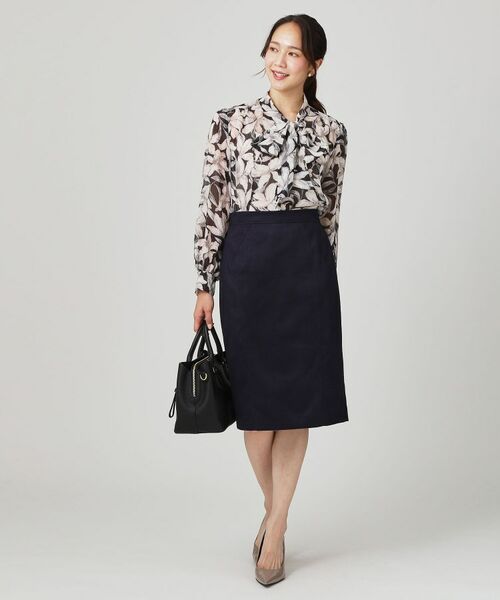 COUP DE CHANCE / クードシャンス ミニ・ひざ丈スカート | 【手洗い可/日本製/スーツ可】タイトシルエットのスカート | 詳細10