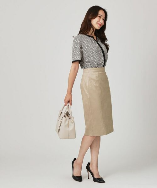 COUP DE CHANCE / クードシャンス ミニ・ひざ丈スカート | 【手洗い可/日本製/スーツ可】タイトシルエットのスカート | 詳細14