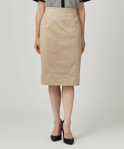 COUP DE CHANCE / クードシャンス ミニ・ひざ丈スカート | 【手洗い可/日本製/スーツ可】タイトシルエットのスカート | 詳細16