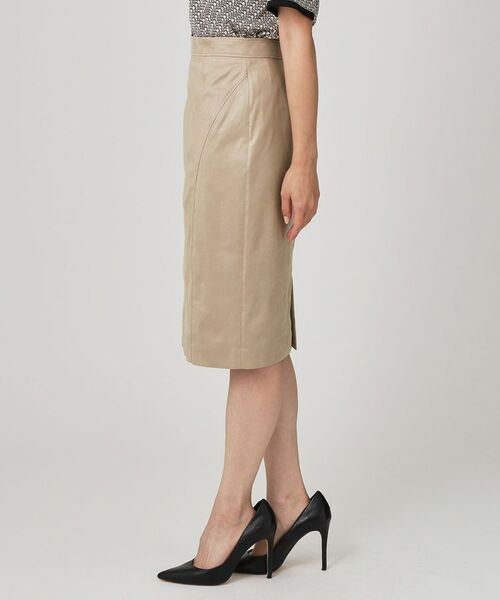 COUP DE CHANCE / クードシャンス ミニ・ひざ丈スカート | 【手洗い可/日本製/スーツ可】タイトシルエットのスカート | 詳細17