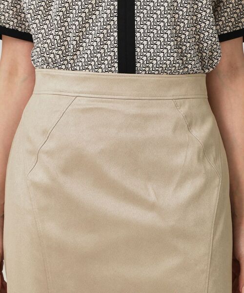 COUP DE CHANCE / クードシャンス ミニ・ひざ丈スカート | 【手洗い可/日本製/スーツ可】タイトシルエットのスカート | 詳細19