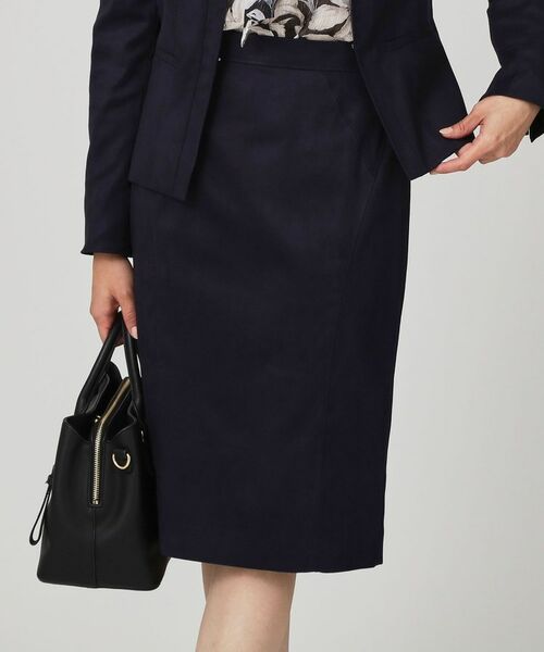 COUP DE CHANCE / クードシャンス ミニ・ひざ丈スカート | 【手洗い可/日本製/スーツ可】タイトシルエットのスカート | 詳細8