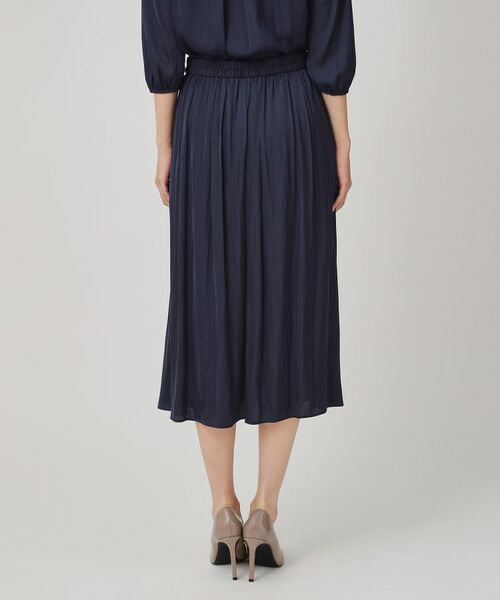 COUP DE CHANCE / クードシャンス スカート | 【手洗い可／ウエストゴム／セットアップ可】エアリーなギャザースカート | 詳細15