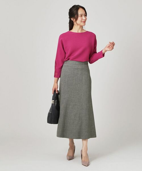 COUP DE CHANCE / クードシャンス ロング・マキシ丈スカート | 【手洗い可/日本製】マーメイドシルエットスカート | 詳細7