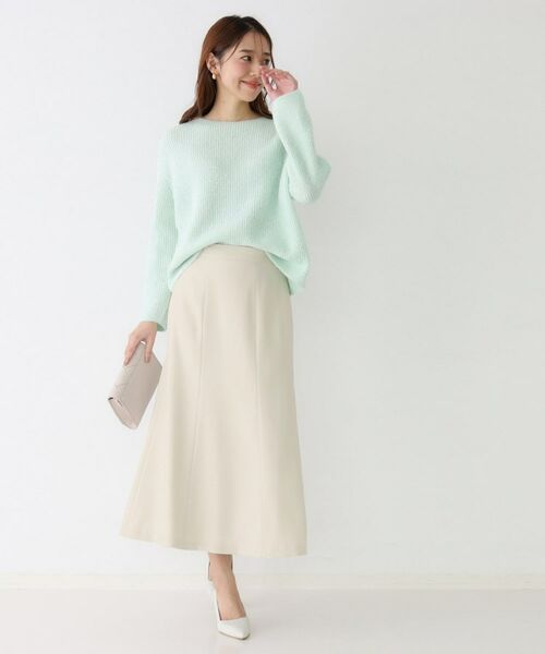 COUP DE CHANCE / クードシャンス ロング・マキシ丈スカート | 【手洗い可/日本製】マーメイドシルエットスカート | 詳細9