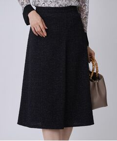 COUP DE CHANCE / クードシャンス スカート | 【手洗い可／日本製／ジャージ素材／セットアップ可】タック入りフレアースカート