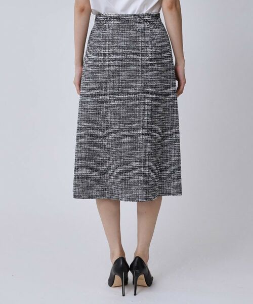 COUP DE CHANCE / クードシャンス スカート | 【手洗い可/日本製/ジャージ素材/セットアップ可】タック入りフレアースカート | 詳細19