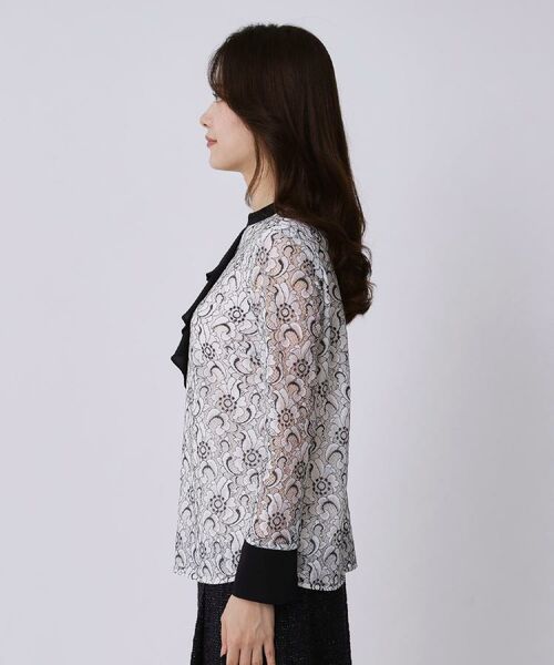 COUP DE CHANCE / クードシャンス シャツ・ブラウス | 【日本製】フラワーレースブラウス | 詳細10
