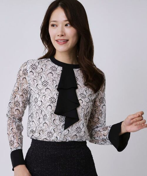 COUP DE CHANCE / クードシャンス シャツ・ブラウス | 【日本製】フラワーレースブラウス | 詳細2
