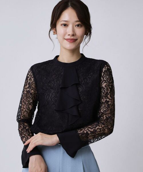 COUP DE CHANCE / クードシャンス シャツ・ブラウス | 【日本製】フラワーレースブラウス | 詳細5