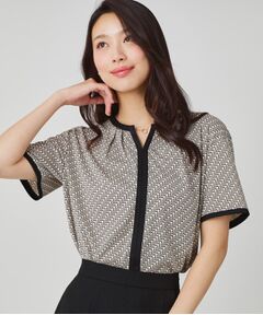 COUP DE CHANCE / クードシャンス シャツ・ブラウス | 【手洗い可／日本製】柄トップス