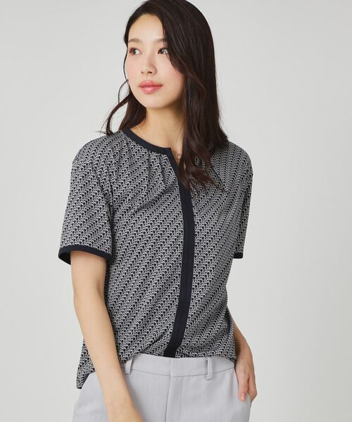 COUP DE CHANCE / クードシャンス シャツ・ブラウス | 【手洗い可／日本製】柄トップス | 詳細10