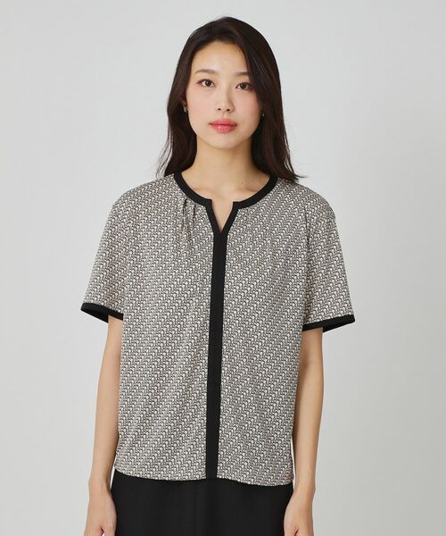 COUP DE CHANCE / クードシャンス シャツ・ブラウス | 【手洗い可／日本製】柄トップス | 詳細13