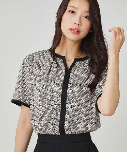 COUP DE CHANCE / クードシャンス シャツ・ブラウス | 【手洗い可／日本製】柄トップス | 詳細5