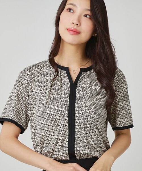 COUP DE CHANCE / クードシャンス シャツ・ブラウス | 【手洗い可／日本製】柄トップス | 詳細6