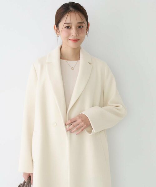 COUP DE CHANCE / クードシャンス その他アウター | 【日本製】チェスター風コート | 詳細1