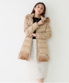 COUP DE CHANCE / クードシャンス ダウンジャケット・ベスト | 【ミディ丈】ベルト付ダウンコート