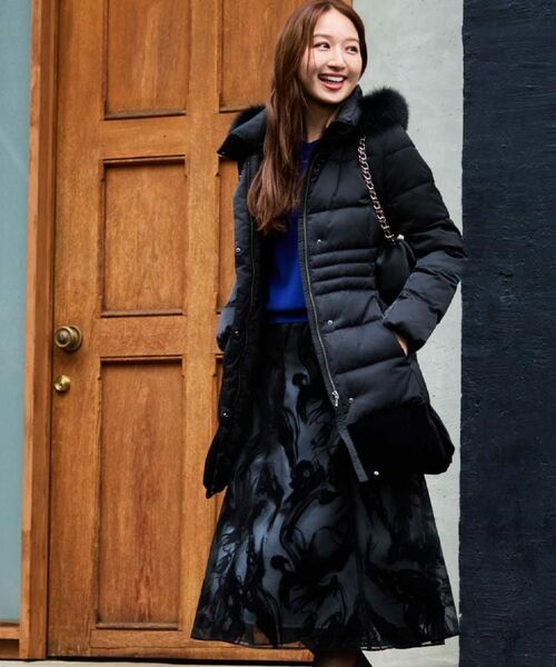 COUP DE CHANCE / クードシャンス ダウンジャケット・ベスト | 【ミディ丈】ベルト付ダウンコート | 詳細19