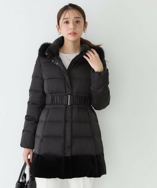 COUP DE CHANCE / クードシャンス ダウンジャケット・ベスト | 【ミディ丈】ベルト付ダウンコート | 詳細2