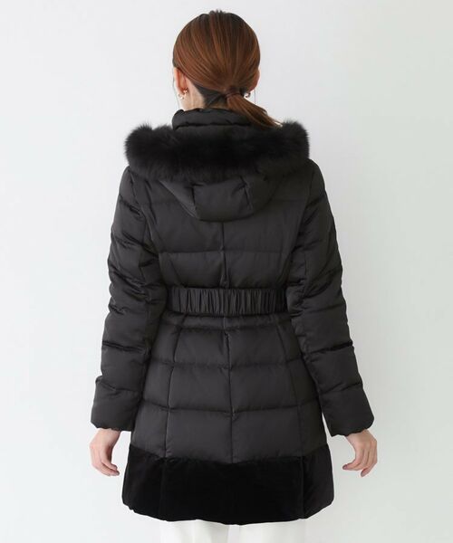 COUP DE CHANCE / クードシャンス ダウンジャケット・ベスト | 【ミディ丈】ベルト付ダウンコート | 詳細23