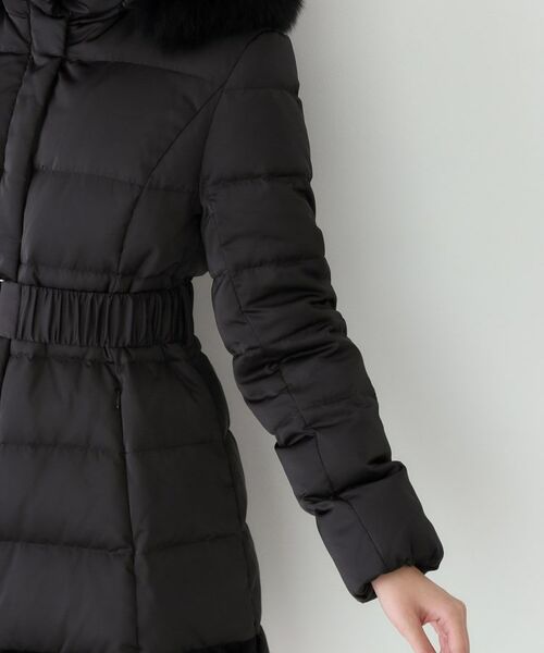 COUP DE CHANCE / クードシャンス ダウンジャケット・ベスト | 【ミディ丈】ベルト付ダウンコート | 詳細28