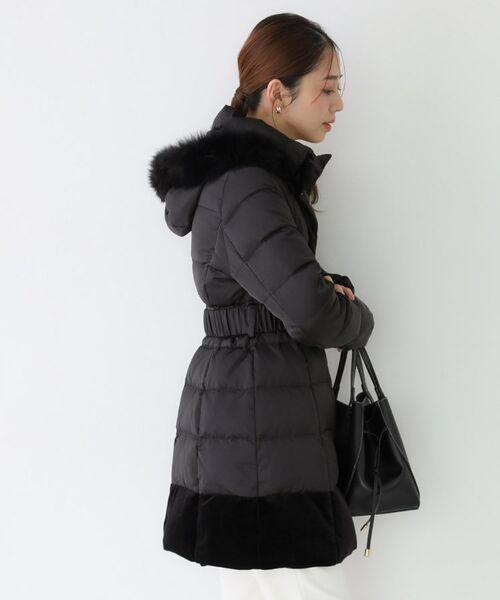 COUP DE CHANCE / クードシャンス ダウンジャケット・ベスト | 【ミディ丈】ベルト付ダウンコート | 詳細3