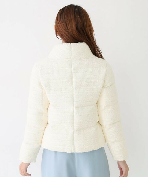 COUP DE CHANCE / クードシャンス ダウンジャケット・ベスト | 【ショート丈】ツイードダウン | 詳細19