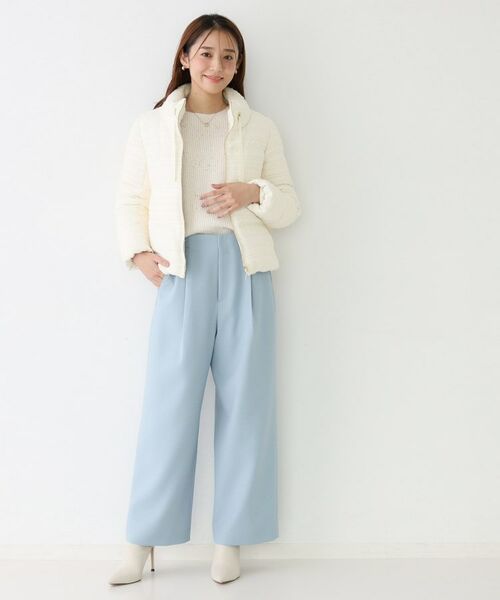 COUP DE CHANCE / クードシャンス ダウンジャケット・ベスト | 【ショート丈】ツイードダウン | 詳細2