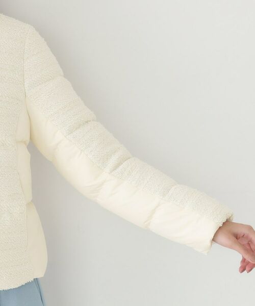 COUP DE CHANCE / クードシャンス ダウンジャケット・ベスト | 【ショート丈】ツイードダウン | 詳細21