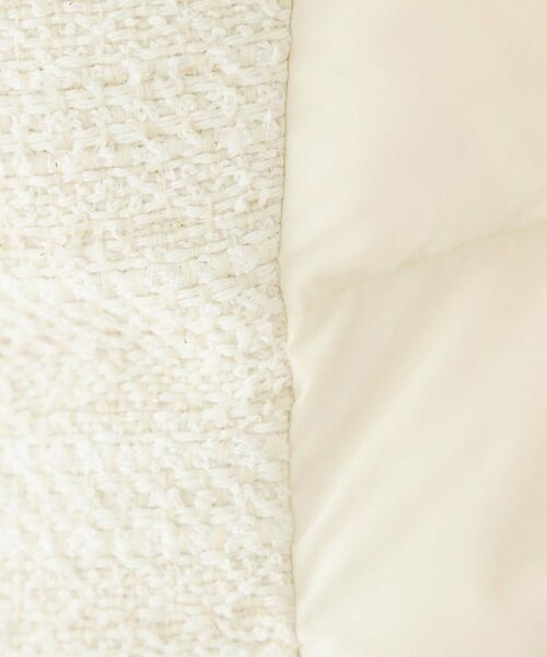 COUP DE CHANCE / クードシャンス ダウンジャケット・ベスト | 【ショート丈】ツイードダウン | 詳細4