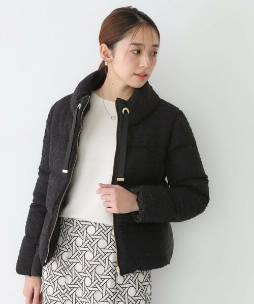 COUP DE CHANCE / クードシャンス ダウンジャケット・ベスト | 【ショート丈】ツイードダウン | 詳細5