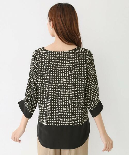 COUP DE CHANCE / クードシャンス カットソー | 【手洗い可／日本製】異素材ドッキングのカットソー | 詳細18