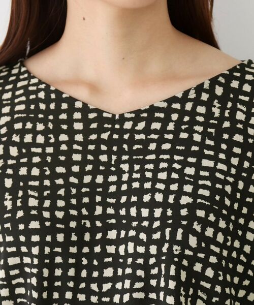 COUP DE CHANCE / クードシャンス カットソー | 【手洗い可／日本製】異素材ドッキングのカットソー | 詳細19