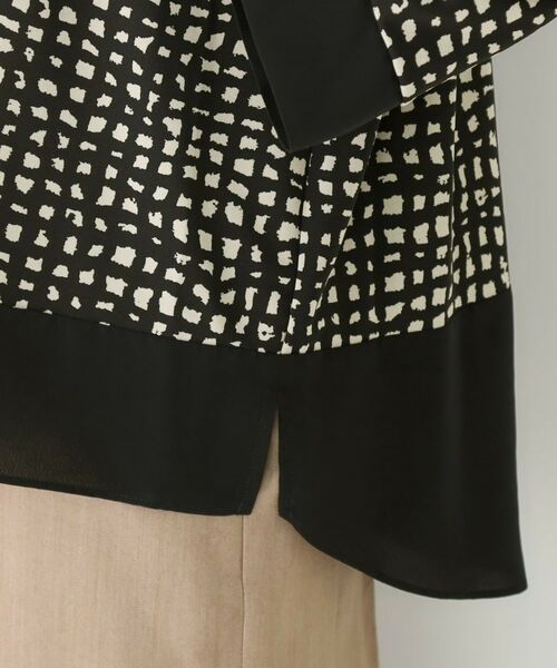 COUP DE CHANCE / クードシャンス カットソー | 【手洗い可／日本製】異素材ドッキングのカットソー | 詳細23