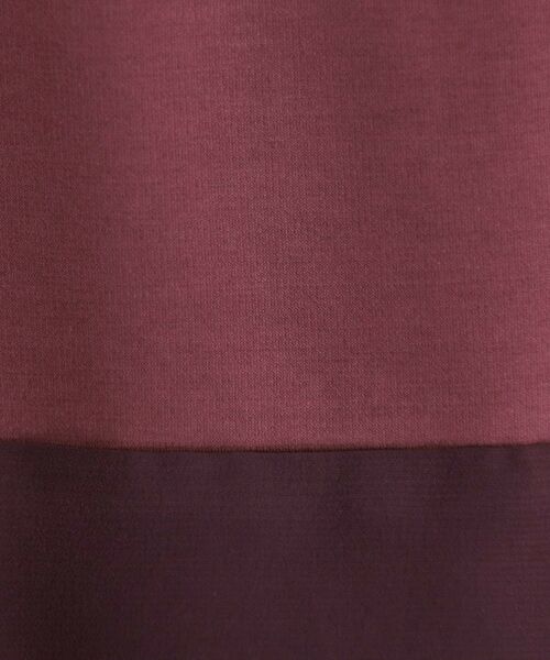 COUP DE CHANCE / クードシャンス カットソー | 【手洗い可／日本製】異素材ドッキングのカットソー | 詳細3