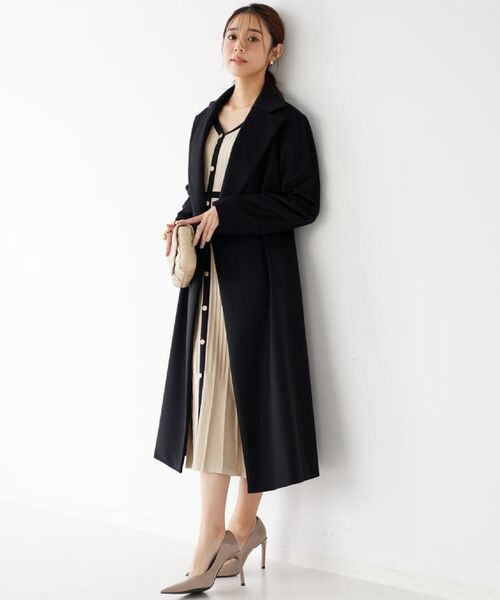 COUP DE CHANCE / クードシャンス その他アウター | 【カシミヤ100％／日本製】ロングガウンコート | 詳細10