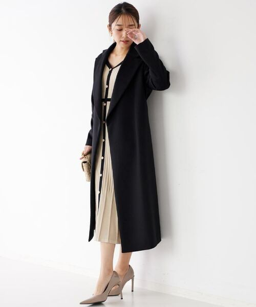 COUP DE CHANCE / クードシャンス その他アウター | 【カシミヤ100％／日本製】ロングガウンコート | 詳細12