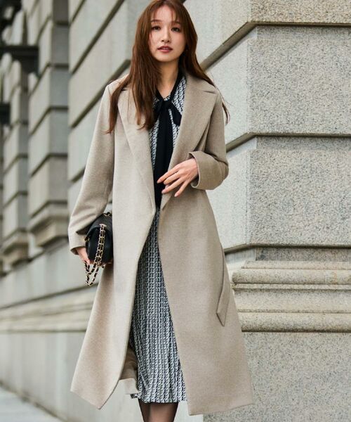 COUP DE CHANCE / クードシャンス その他アウター | 【カシミヤ100％／日本製】ロングガウンコート | 詳細14