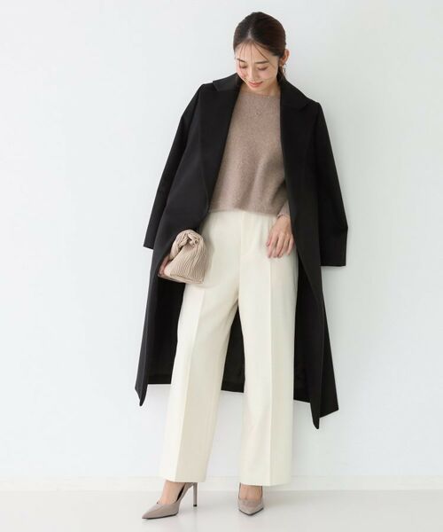 COUP DE CHANCE / クードシャンス その他アウター | 【カシミヤ100％／日本製】ロングガウンコート | 詳細2