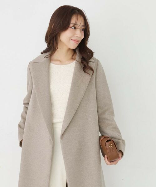 COUP DE CHANCE / クードシャンス その他アウター | 【カシミヤ100％／日本製】ロングガウンコート | 詳細5