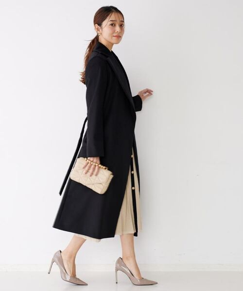 COUP DE CHANCE / クードシャンス その他アウター | 【カシミヤ100％／日本製】ロングガウンコート | 詳細9