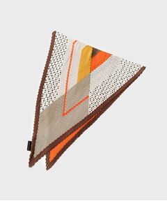 COUP DE CHANCE / クードシャンス バンダナ・スカーフ | ミモード・ミニプリーツ／幾何学柄／ミニスカーフ