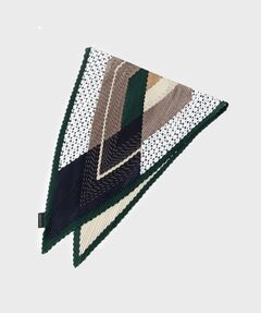 COUP DE CHANCE / クードシャンス バンダナ・スカーフ | ミモード・ミニプリーツ／幾何学柄／ミニスカーフ