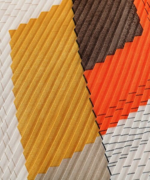 COUP DE CHANCE / クードシャンス バンダナ・スカーフ | ミモード・ミニプリーツ／幾何学柄／ミニスカーフ | 詳細2