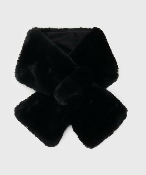 COUP DE CHANCE/クードシャンス エコファーストール ブラック(019) 00(FREE) COUP DE CHANCE/クードシャンス エコファーストール ブラック(019) 00(FREE)