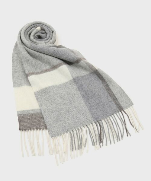 COUP DE CHANCE / クードシャンス マフラー・ショール・スヌード・ストール | ウールチェックマフラー | 詳細1
